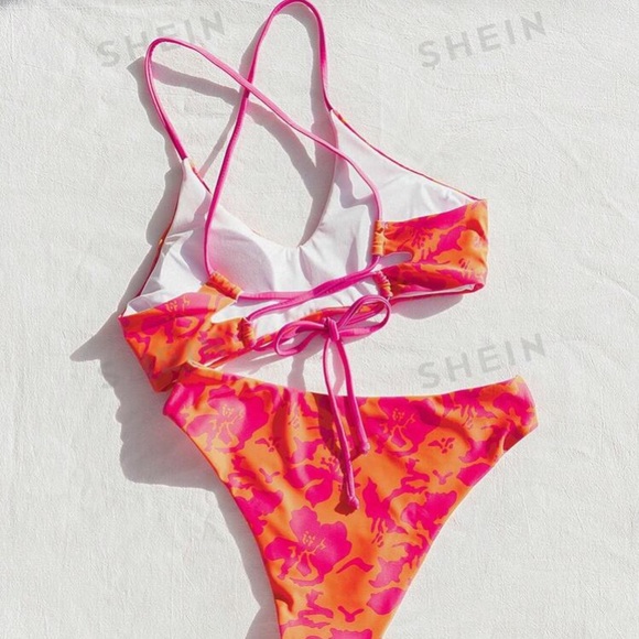 🪸 NWT SHEIN Tropical Bikini 🪸 - Picture 2 of 10